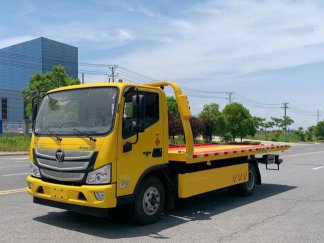 福田歐馬可 3800 一拖二清障車